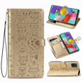 thumbnail image 2 of Funda Cartera FOXDOCK para Samsung Galaxy A71 5G , Flip PU con Relieve de Gatos y Perros, Tarjetero y Soporte, 2 of 6