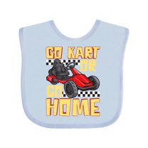 Inktastic Go Kart Funny Go Karting Boys or Girls Baby Bib