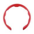 thumbnail image 3 of Funda para volante de coche de 15 pulgadas, cómoda y antideslizante para mujer. Rojo, 3 of 9