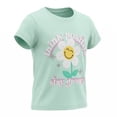 thumbnail image 2 of Playera George para niña, Manga Corta, Aqua, Talla 10, 2 of 4