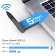 thumbnail image 4 of Wlan Adapter Usb 3.0 Stick 1800Mbps Wifi Dual Band 5Ghz Antenna Pc Bluetooth De-Style219, 4 of 5