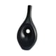 thumbnail image 4 of Jarrón de flores, jarrón decorativo de arte, adorno de escritorio, elegante arreglo floral para Negro, 4 of 8