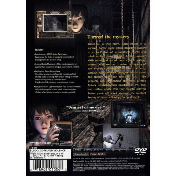 Fatal Frame (Playstation 2)