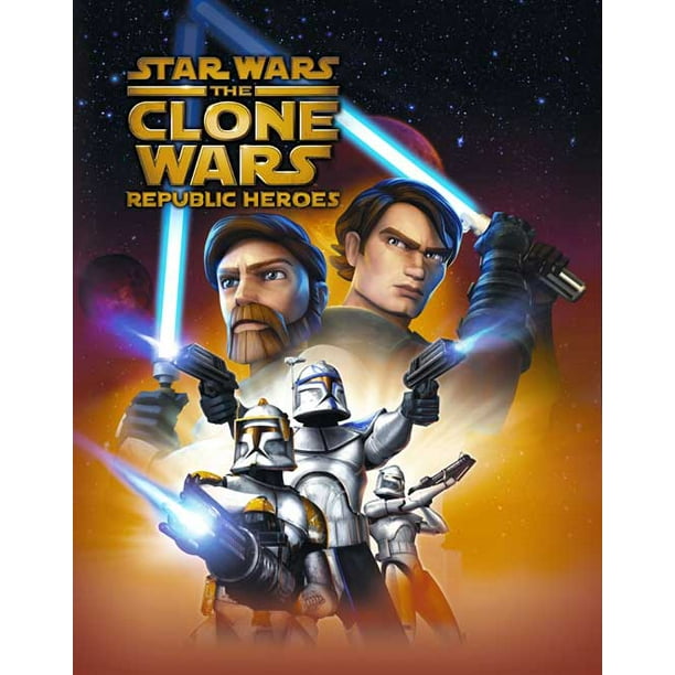 Star Wars The Clone Wars Movie Poster Style D 11 X 17 08 Walmart Com