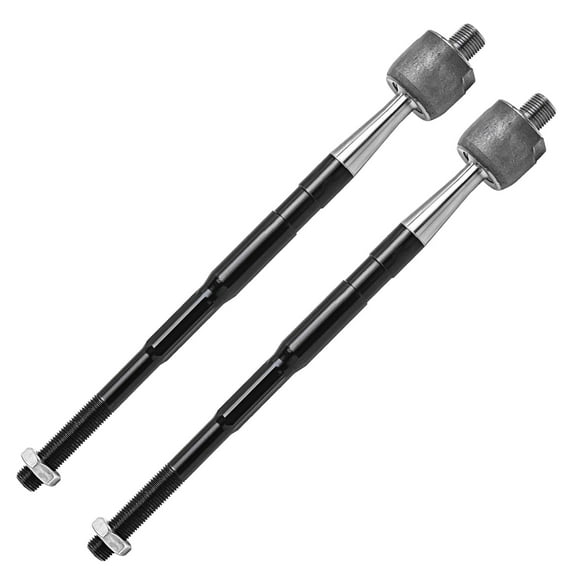 Detroit Axle - Pair Front Inner Tie Rods for 2010-2017 Chevy Equinox GMC Terrain 2011 2012 2013 2014 2015 2016, 2 Inner Tie Rod End Links Replacement