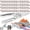 100pcs, variant on 1 Wino on the Go Holiday Gift Set – 4-in-1 Wino on the Go Set, Foil Cutter, Wine Pourer & Vacuum Stopper, Easy-to-Use Aluminum Alloy Handle Wine Opener Kit