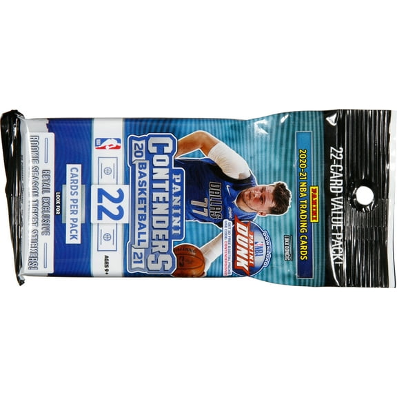 2020-2021 Panini Contenders Basketball Cello Value Fat Pack - 1 Pack