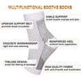 thumbnail image 2 of 6 Pairs Open Toe Adjustable Ankle Brace Compression Sleeves with Arch Support for Women & Men , Relief for Swelling, Plantar Fasciitis, and Sprains – Step into Comfort and Stability, 2 of 6
