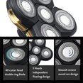 thumbnail image 4 of Shaver Blade Heads, 5 Heads Beard Cutter Replacement Blade Electric Razor Shaver Head for Head and Face Easy Installation, 4 of 4