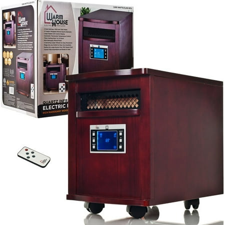 Warm House Portable Infrared Heater, Digital Readout 80-5531