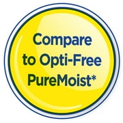 Equate Moisture Last Multi-Purpose Solution for Soft Contact Lenses, 24 fl oz (2x12 fl oz), Compare to Opti-Free Pure Moist
