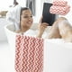 thumbnail image 5 of Juego de toallas naranja, juego de 2 toallas de lino suave, altamente absorbente, toalla de baño, toallita, toallas para el baño, juego de toallas de felpa de coral, 5 of 6