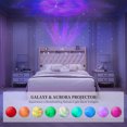 thumbnail image 4 of SIBEDS LED Bed Frame with 2 Storage Drawers and Galaxy Star Projector Velvet Upholstered Pink Tufted Wingback Headboard, Full, 4 of 8