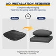 thumbnail image 4 of UDPATIO Outdoor Cushions, Patio Furniture Cushions, 4" Thick Replacement Outdoor Cushions, Patio Sofa Cushions with Water-Resistant Deep Seat Outdoor Couch Cushions(Dark Grey), 4 of 9