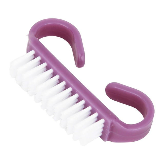 Cepillo de limpieza para manicura con punta pequeña para el cuidado de las cutículas y la eliminación de esmalte. Trabajo de precisión.