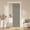 Grey, variant on Blackout Magnetic Door Curtain Accordion Doors Interior Folding Closet Door Curtain Invisible Applicable Bedroom Room Living Room Doorway ( 42" W x 78" L) 1 Panel