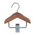 thumbnail image 1 of Perchas para ropa de mascotas Yinane Con clip y Soporte de Madera para ropa pequeña Color marrón, 1 of 8