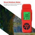 thumbnail image 3 of Wood Moisture Meter Upgraded Moisture Meter for Wood Digital Moisture Mold Detector Moisture Tester for Firewood Backlit LCD Display Moisture Meter Type 1, 3 of 8