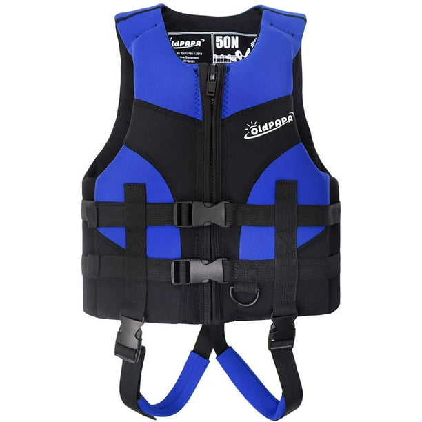 Oldpapa Children Float Life Jacket Neoprene Flotation Swimwear Vest