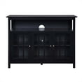 thumbnail image 6 of Convenience Concepts Big Sur Deluxe 55 inch TV Stand with Storage Cabinets and Shelf, Black, 6 of 11