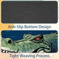 thumbnail image 4 of Crocodile Gaming Mouse Pad Desk Mat, Square 8.3x9.8 Inch Non-Slip Rubber Bottom Printed Design for Office and Gaming, 4 of 6