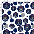 thumbnail image 2 of Rustic Michigan State Flag Distressed USA Premium Gift Wrap Wrapping Paper Roll, 2 of 4