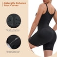 thumbnail image 4 of Fajas Colombianas Postpartum Full Shapewear for Women Tummy Control Body Shaper Butt Lifter with Zipper Crotch, 4 of 7
