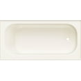 thumbnail image 6 of Proflo Pfb14cr Folsom 60" X 30" Right Hand Steel Soaking Tub - White, 6 of 6