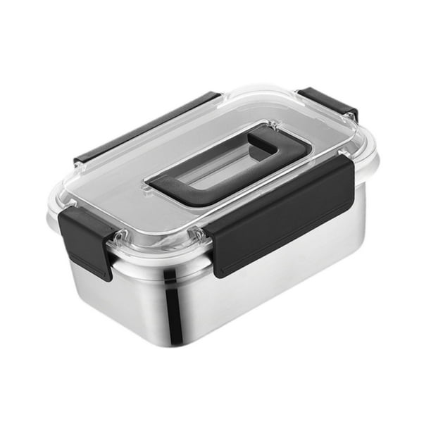 Lonchera sellada para almacenar pan, reutilizable, a prueba de fugas, para preparar comidas 1600 ml