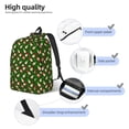 thumbnail image 3 of Balery Gnomes In Caps Mochila Clásica Impresa Básica para Viaje, Mochila Escolar Resistente al Agua, Mochila de Lona con Correas Ajustables-Small, 3 of 5