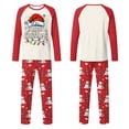 thumbnail image 3 of Family Matching Christmas Pajamas Set, Raglan Long Sleeve 2-Piece PJs for Family Members of All Ages, Christmas Printed Soft Holiday Loungewear for Xmas Photoshoot, 3 of 5