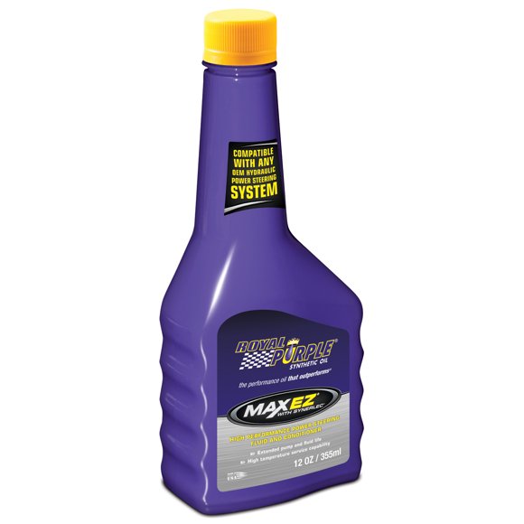 Royal Purple 12326 Power Steering Fluid Max EZ Case of 12; 12 Ounce Bottle; Synthetic