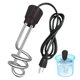 thumbnail image 1 of Calentador de agua portátil de 1500 W y 110 V con elemento de inmersión eléctrico, calentador de agua de viaje, cubo de 5 galones, descongelador, diseño de serpentín sumergible., 1 of 5