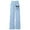 Blue, variant on Vrotazzy Girls Casual Joggers for Everyday Play with Bow Tie Waist Lightweight Straight Leg Sweatpants for School and Outdoor Activities,Size 8-9 Years