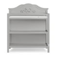 thumbnail image 5 of Dream On Me Jasmine Changing Table with Fixed Shelves, Platinum, 1" Mattress Pad, Safety Strap, 5 of 17