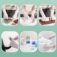 thumbnail image 5 of Saving Gloves Disposable Heavy Duty Nitrile Gloves Medium Disposable Gloves Medium Nitrile Gloves Guantes Desechables Disposable Cooking, 5 of 9