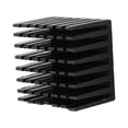 thumbnail image 3 of 4Pcs 28mm x 28mm x 20mm Aluminum Heatsink Heat Diffuse Cooling Fin Black, 3 of 5