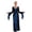 Halloween Costumes Blue, variant on HOWPAY Halloween Dresses For Women Vintage Literary Medieval Hooded Swing Dress Elegant Long Fancy Outfit For Renaissance Cosplay Masquerade Party Halloween Costumes L
