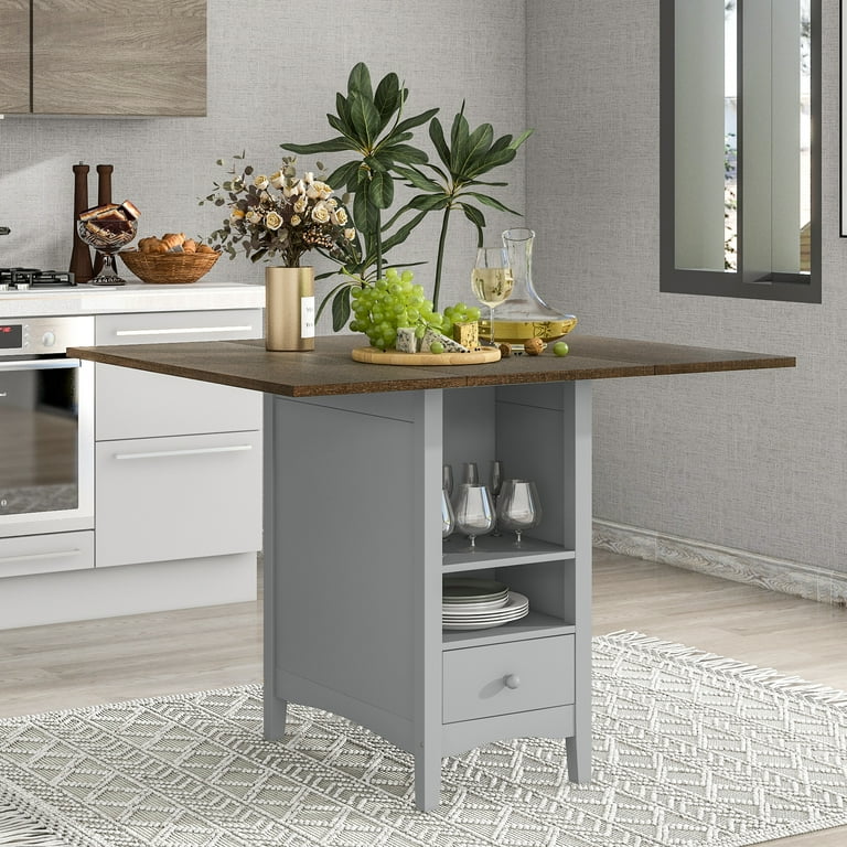 Kitchen table online set with leaf