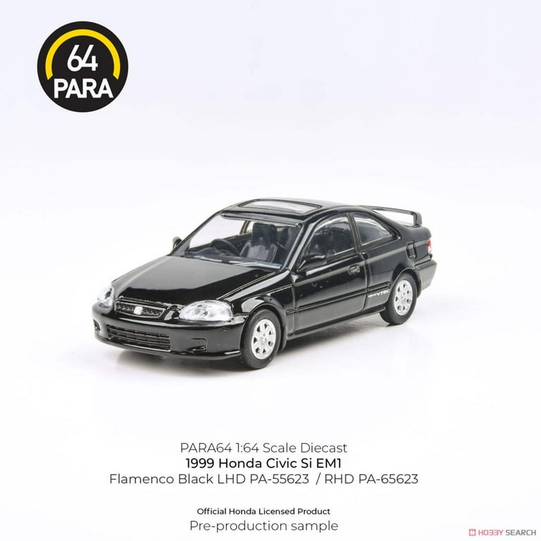Paragon 1999 Honda Civic Si EM1 Flamenco with Sunroof 1-64 Scale