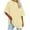 Yellow, variant on lmcalzta Oversized T Shirts for Women Crew Neck Loose Fitting Short Sleeve Casual Tshirts Summer Tops