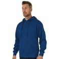 thumbnail image 2 of Mens Active Dri Fit Pullover Hoodie, BLUE, Size: M, Uzzi Active Wear, 2 of 3