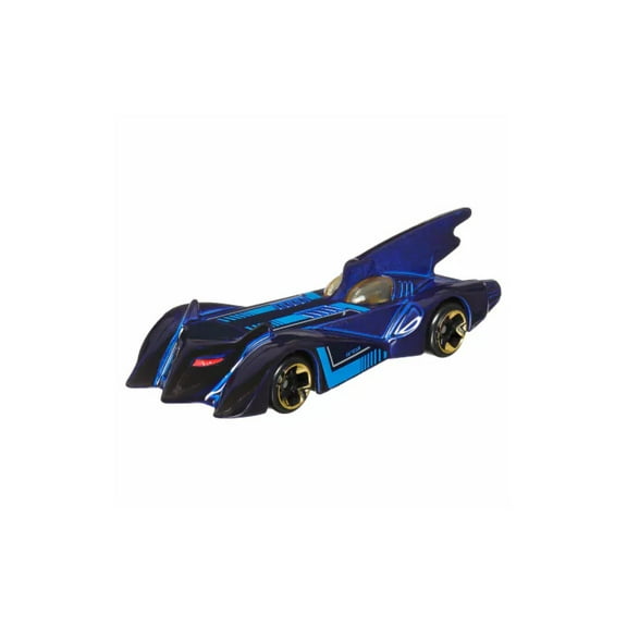 The Brave and the Bold Batmobile, Blue - Mattel Hot Wheels HDG89956K - 3" Scale Diecast Model Car