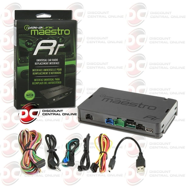 iDatalink Maestro ADS-MRR Car Radio Replacement & Steering Wheel
