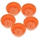 thumbnail image 5 of 6 cestas de flores de arcilla sintética, maceta redonda japonesa de plástico, recipiente para flores, maceta para jardín interior y exterior (naranja, 12,5 cm), 5 of 6