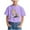 Purple, variant on Kid's Boys Short Sleeve T-shirts Boys Hobby Excavator Print Shirts Pullover Top Round Neck Half Sleeved Blouses Top Childrens Summer Clothes 3-15