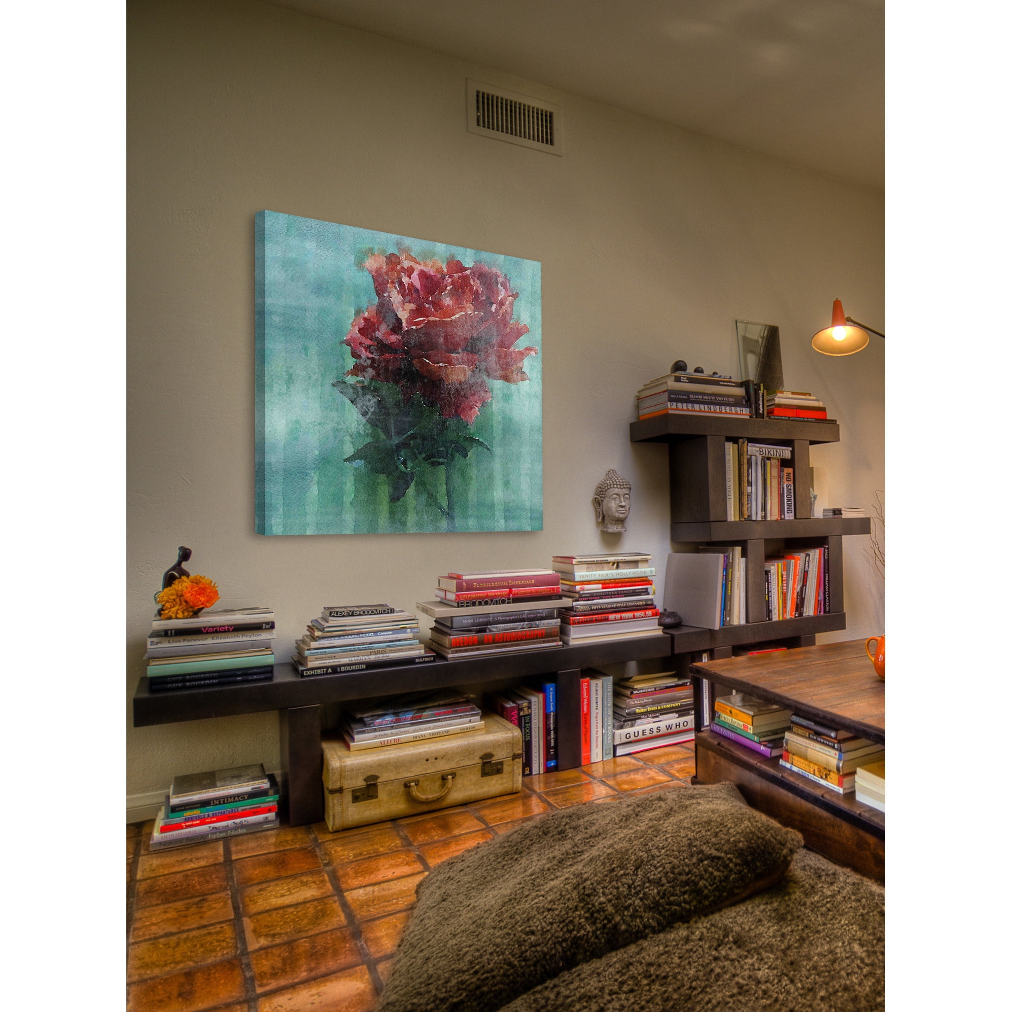 Marmont Hill - "Love in Red" by Irena Orlov Painting Print on Wrapped Canvas