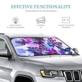 thumbnail image 4 of Bingfone Flying Butterflies Car Windshield Sunshade,Sun Foldable Sun Shield Sun Visor for Car - Small, 4 of 9