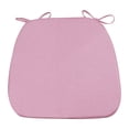 thumbnail image 2 of Seat Cushion Cozival 5Cm Thickened Seat Cushion, U-Shaped Dining Chair Cushion with Adjustable Straps - High-Density Memory Foam, Breathable Cover, Four-Season Comfort, Dining Chair Pad, Pink, 2 of 4