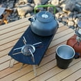 thumbnail image 3 of table d'Isolation pour Réchaud à Gaz Extérieur mini Réchaud de camping Support portable en Alliage d'Aluminium Accessoires de Réchaud, 3 of 7